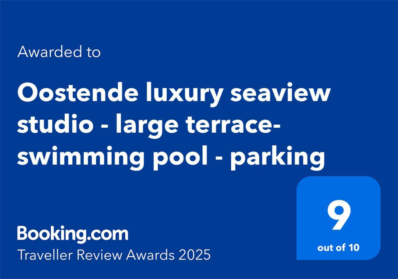 Luxury Seaview - Large Terrace- Swimming Pool - Parking